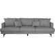 Sofia 3 pers Sofa grå