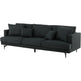 Sofia 3 pers Sofa sort