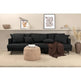 Sofia 3 pers Sofa sort