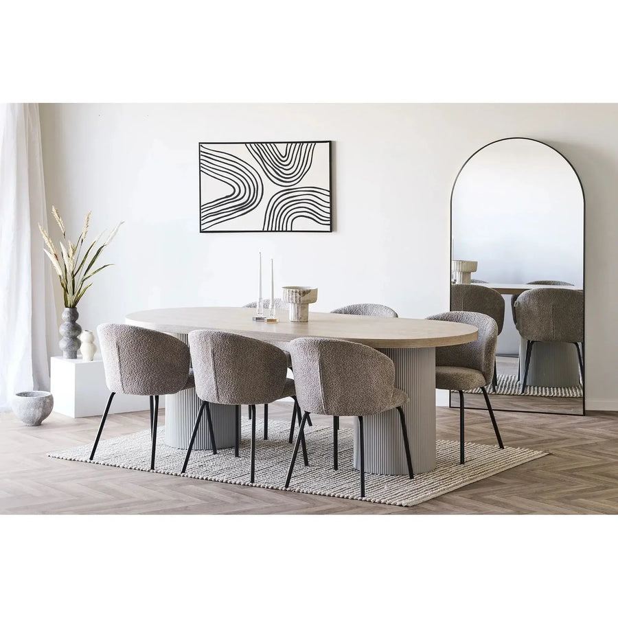 Solva Spisebord 220 x 100 x 75 cm