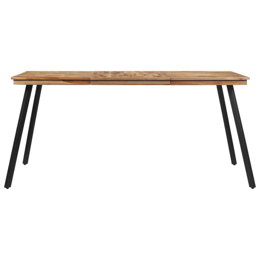 Spisebord 169 x 98,5 x 76 cm Teaktræ