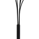 Standerlampe 200 cm 5 x E14 Sort/Guld