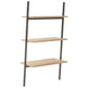Stigereol Med 3 Hylder 64 x 34 x 116 cm Lysebrun/Sort
