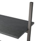 Stigereol Med 3 Hylder 64 x 34 x 116 cm Sort