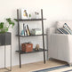 Stigereol Med 3 Hylder 64 x 34 x 116 cm Sort