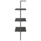 Stigereol Med 3 Hylder 64 x 35 x 120,5 cm Sort