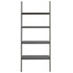 Stigereol Med 4 Hylder 64 x 34 x 150,5 cm Sort