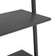 Stigereol Med 4 Hylder 64 x 34 x 150,5 cm Sort