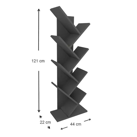 TOWER Reol Antracit - Stil med Funktion