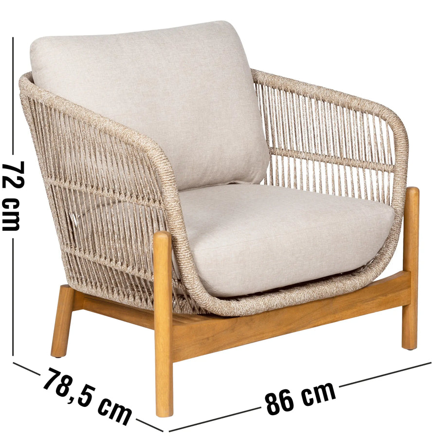 Terracina Loungehvilestol 10