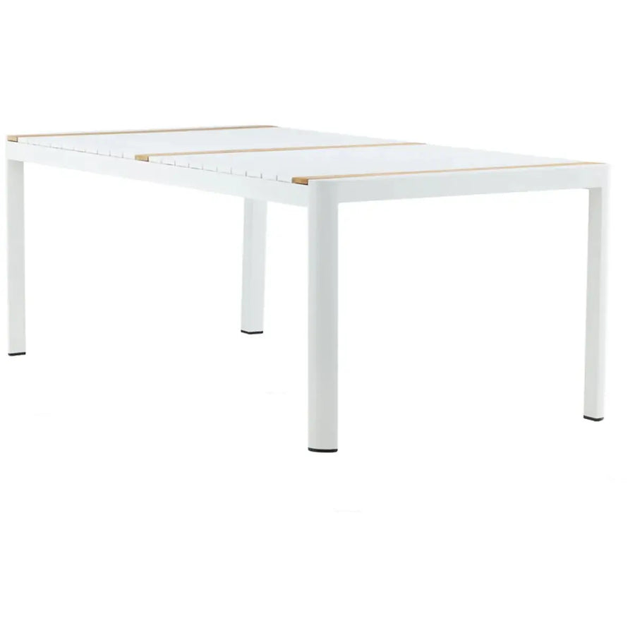 Togo Havebord hvid 200 x 100 x 75 cm