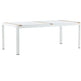 Togo Havebord hvid 200 x 100 x 75 cm