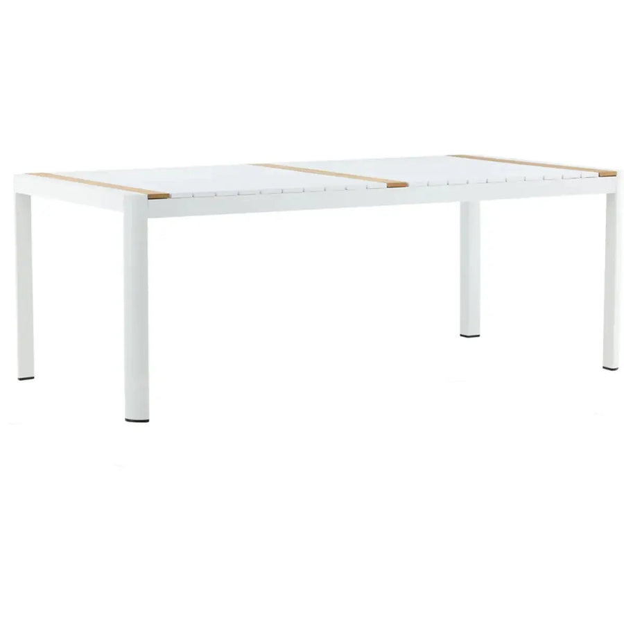 Togo Havebord hvid 200 x 100 x 75 cm