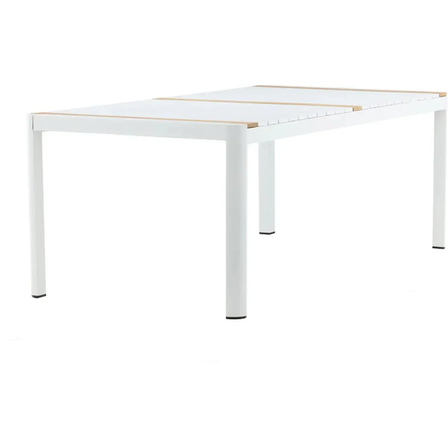 Togo Havebord hvid 200 x 100 x 75 cm