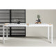 Togo Havebord hvid 200 x 100 x 75 cm