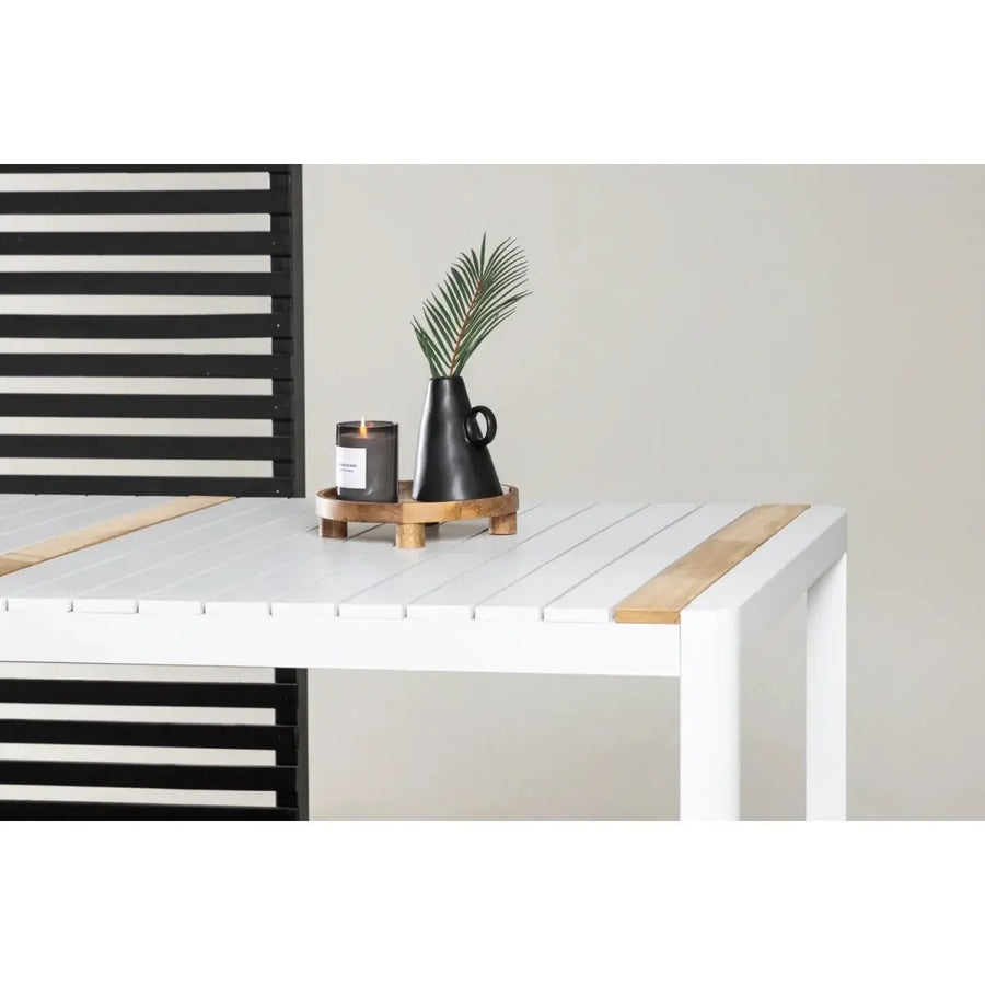 Togo Havebord hvid 200 x 100 x 75 cm