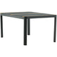 Togo Havebord sort 200 x 100 x 75 cm
