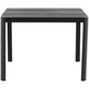 Togo Havebord sort 200 x 100 x 75 cm