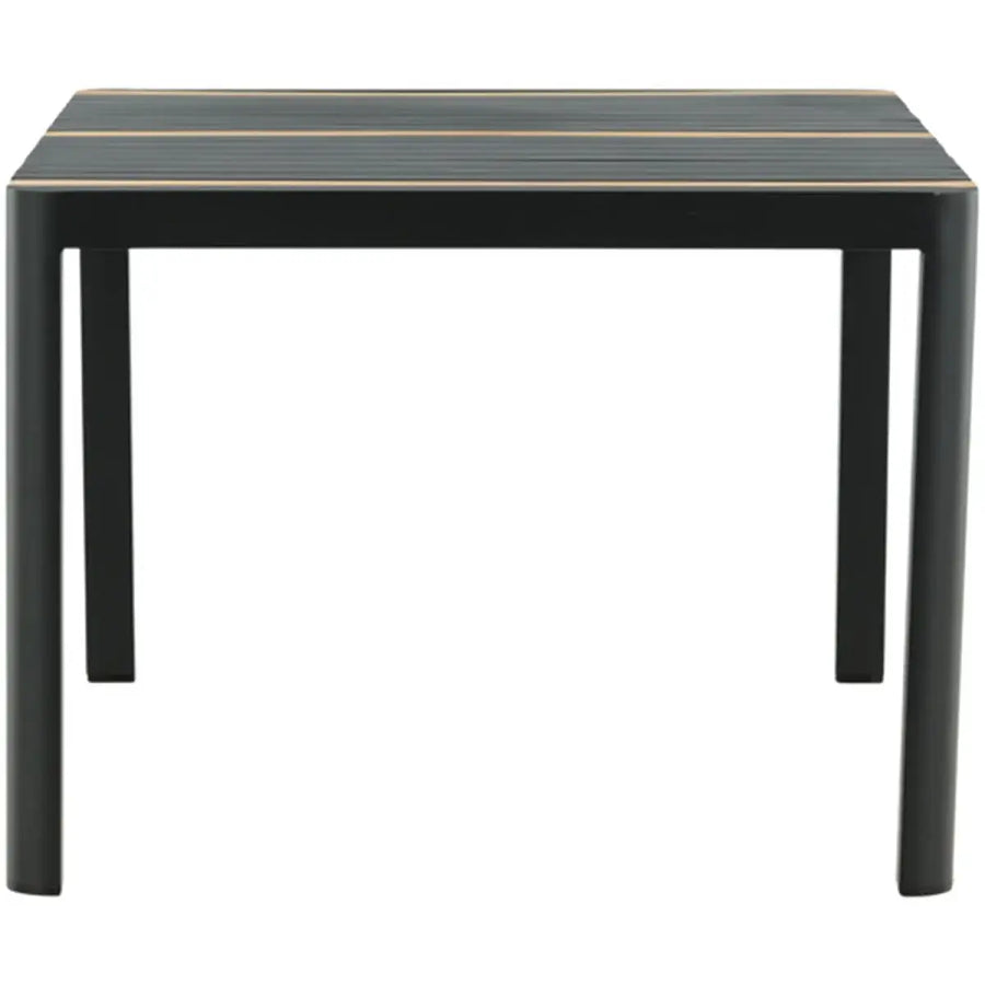 Togo Havebord sort 200 x 100 x 75 cm