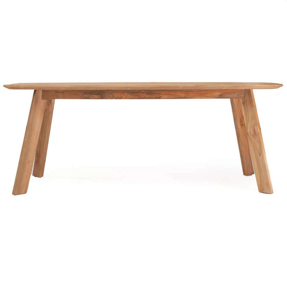 Tutuala Spisebord Teak 200 x 75 x 100 cm