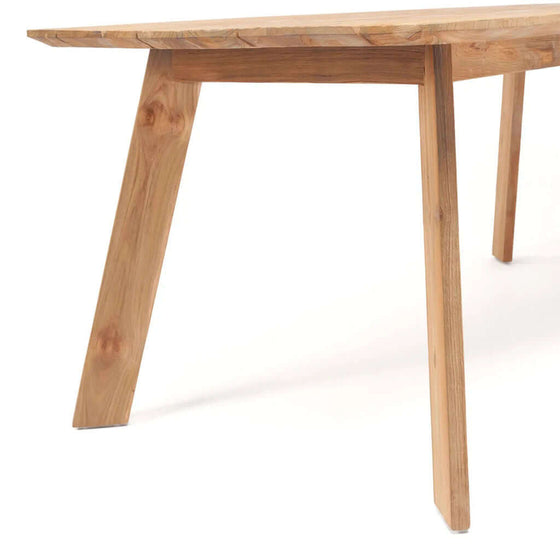 Tutuala Spisebord Teak 200 x 75 x 100 cm