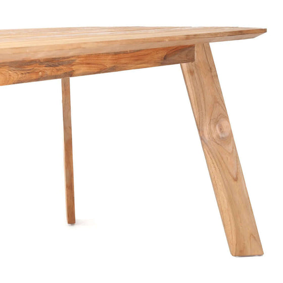 Tutuala Spisebord Teak 200 x 75 x 100 cm