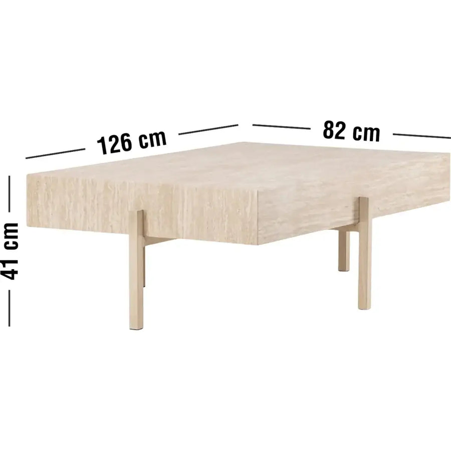 Vadholmen Sofabord 126 x 82 x 41 cm