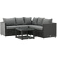 Vamos Loungehavesæt med sofa og loungebord