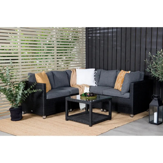 Vamos Loungehavesæt med sofa og loungebord