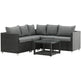 Vamos Loungehavesæt med sofa og loungebord