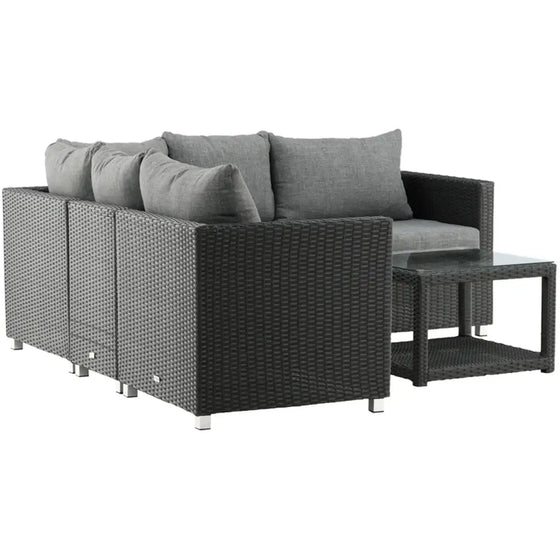 Vamos Loungehavesæt med sofa og loungebord