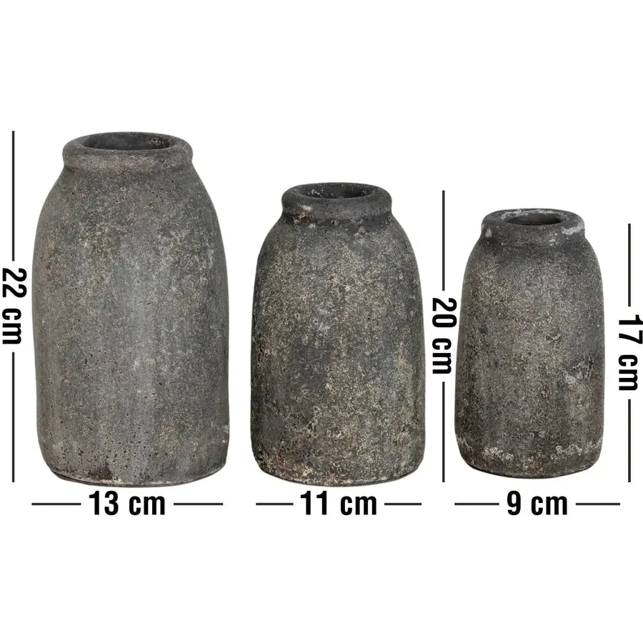 Velas Vase sæt af 3 stk. 8