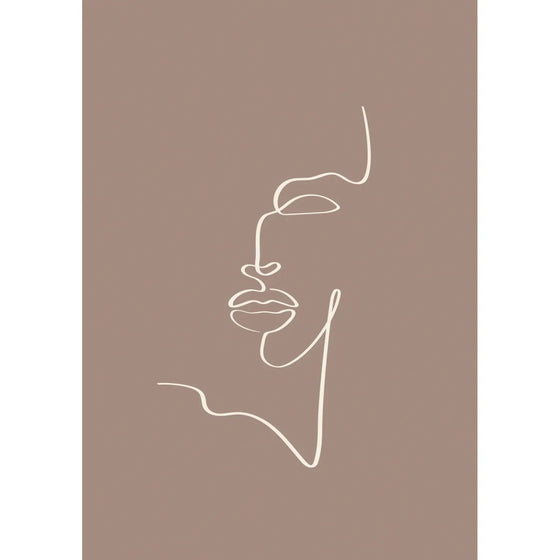 Silhouette Plakat 21 x 30 cm