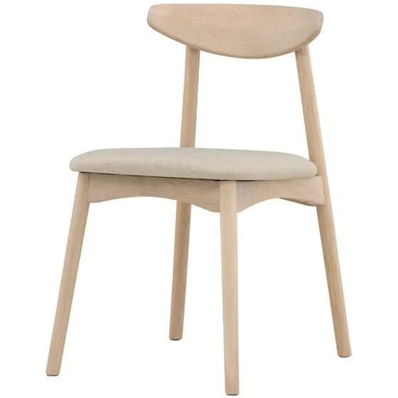 Vind Ven Spisebordsstol 2 Stk. Hvidvask