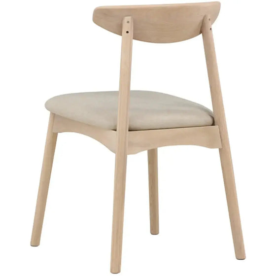 Vind Ven Spisebordsstol 2 Stk. Hvidvask