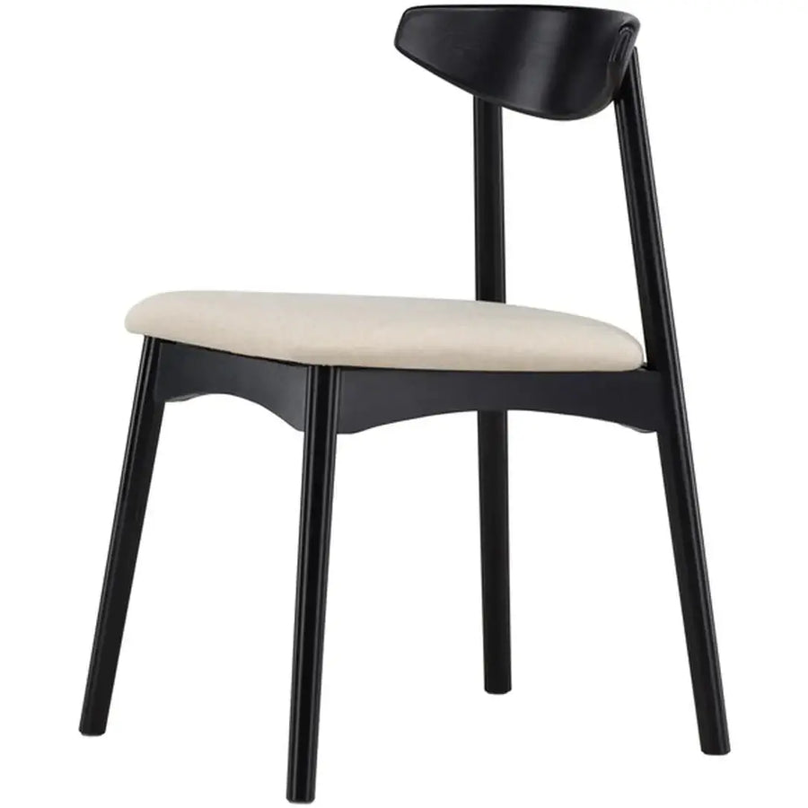 Vind Ven Spisebordsstol 2 Stk. Sort