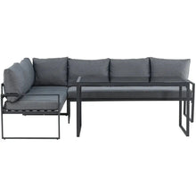 Zingaro Loungehavesæt med 6 pers. hjørnesofa og loungebord