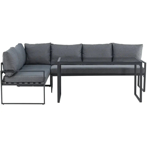 Zingaro Loungehavesæt med 6 pers. hjørnesofa og loungebord