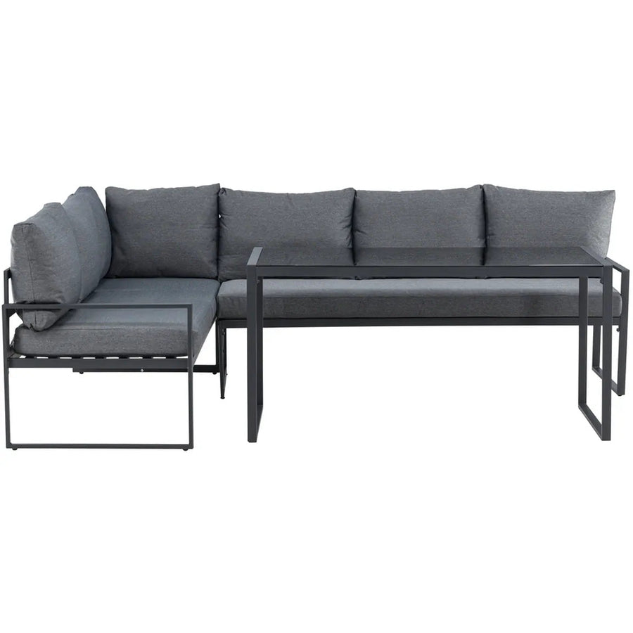 Zingaro Loungehavesæt med 6 pers. hjørnesofa og loungebord