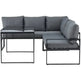 Zingaro Loungehavesæt med 6 pers. hjørnesofa og loungebord