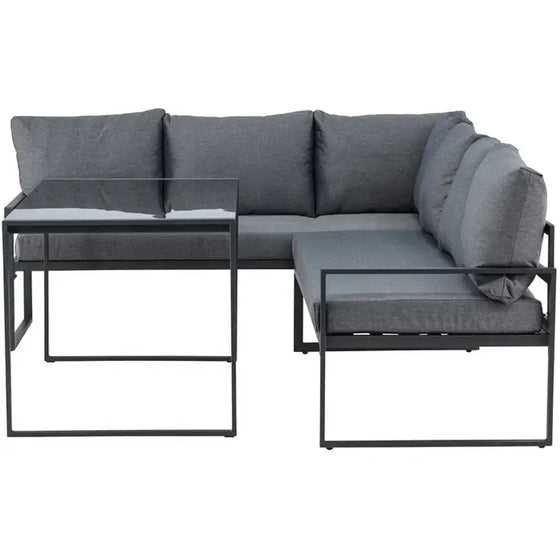 Zingaro Loungehavesæt med 6 pers. hjørnesofa og loungebord