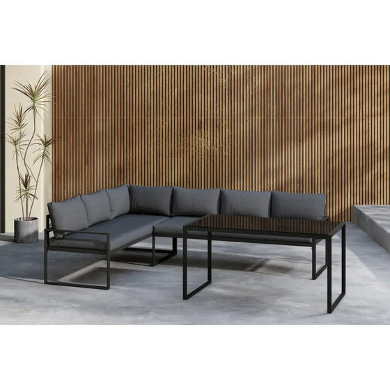 Zingaro Loungehavesæt med 6 pers. hjørnesofa og loungebord