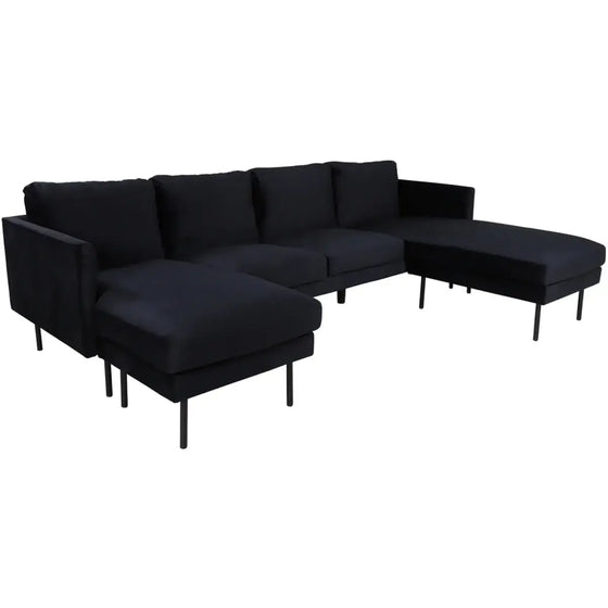 Zoom hjørnesofa med chaiselong