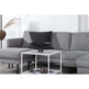 Zoom hjørnesofa med chaiselong