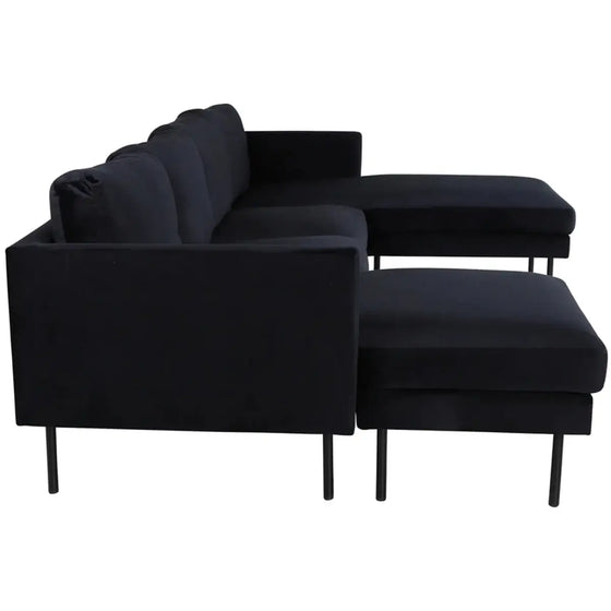 Zoom hjørnesofa med chaiselong
