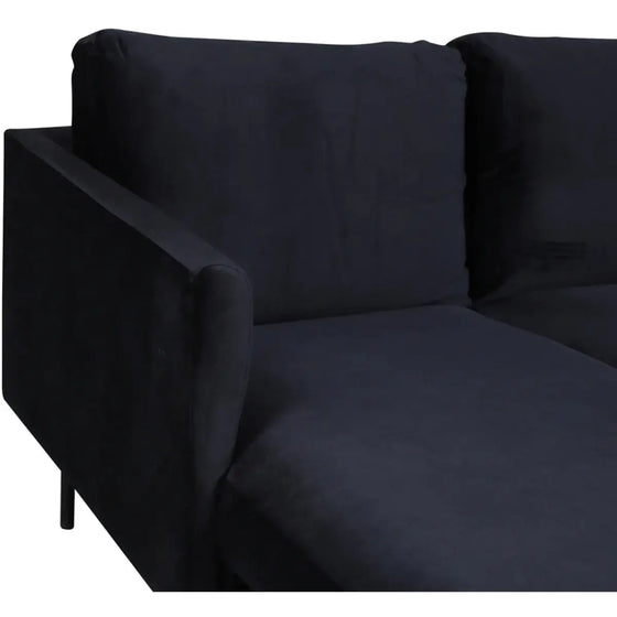 Zoom hjørnesofa med chaiselong