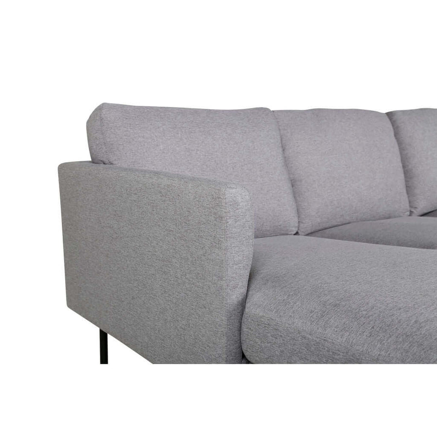 Zoom hjørnesofa med chaiselong
