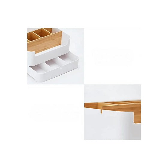 Bambus Desk-Organizer | Stilfuld & Effektiv Opbevaring