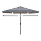 CAPRI Parasol Antracit - 3 m Rund Parasol