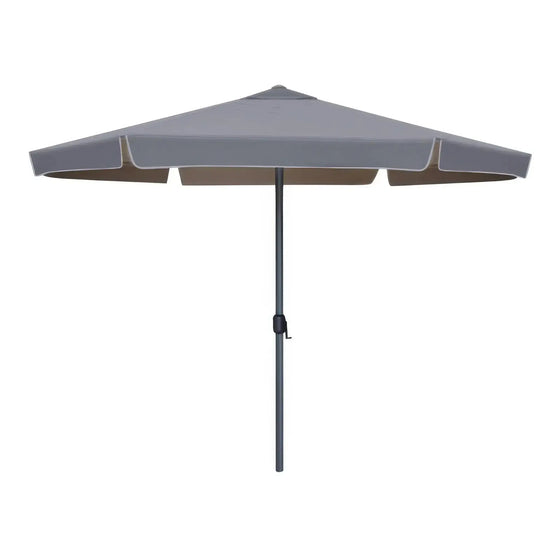 CAPRI Parasol Antracit - 3 m Rund Parasol